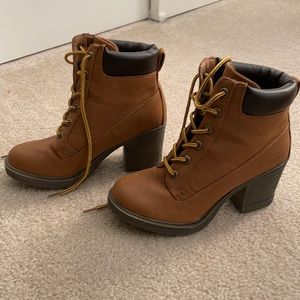 Dirty Laundry Brand Heeled Work boots